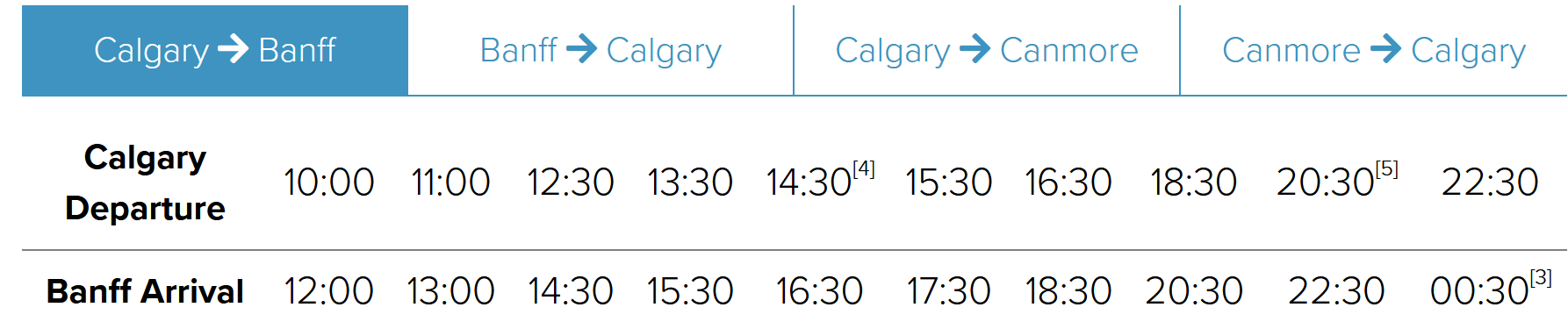 Airport Trans - Calgary to Banff