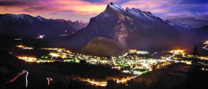 Night in Banff