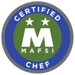 M Chef Certified Chef Logo_2 Star Colors Gray Border Patch Pin-01