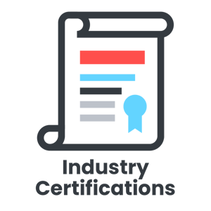 Industry Certifications Color Icon 300 x 300