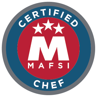 M Chef Certified Chef Logo_3 Star Colors Gray Border Patch Pin-01